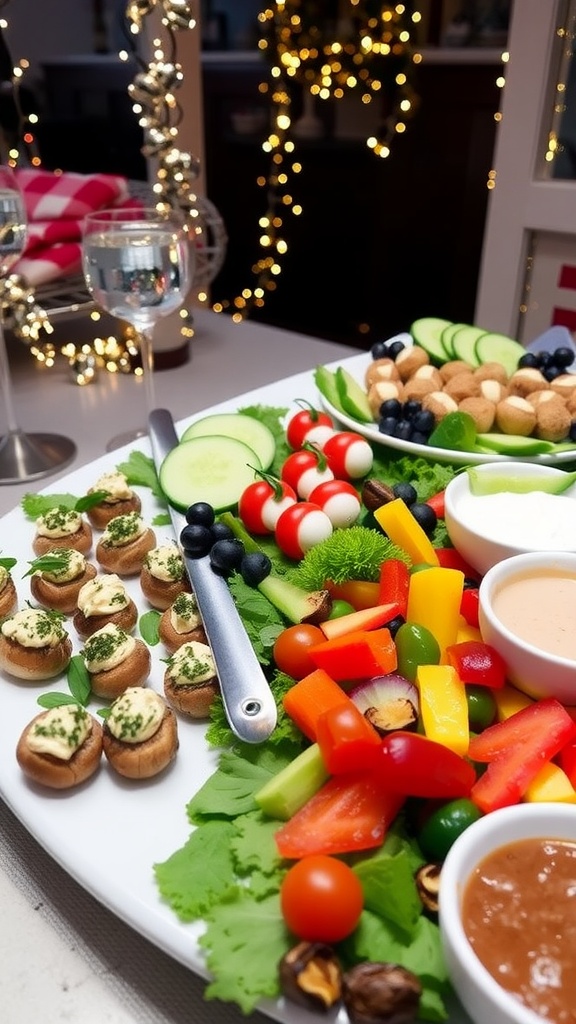 A colorful spread of New Year